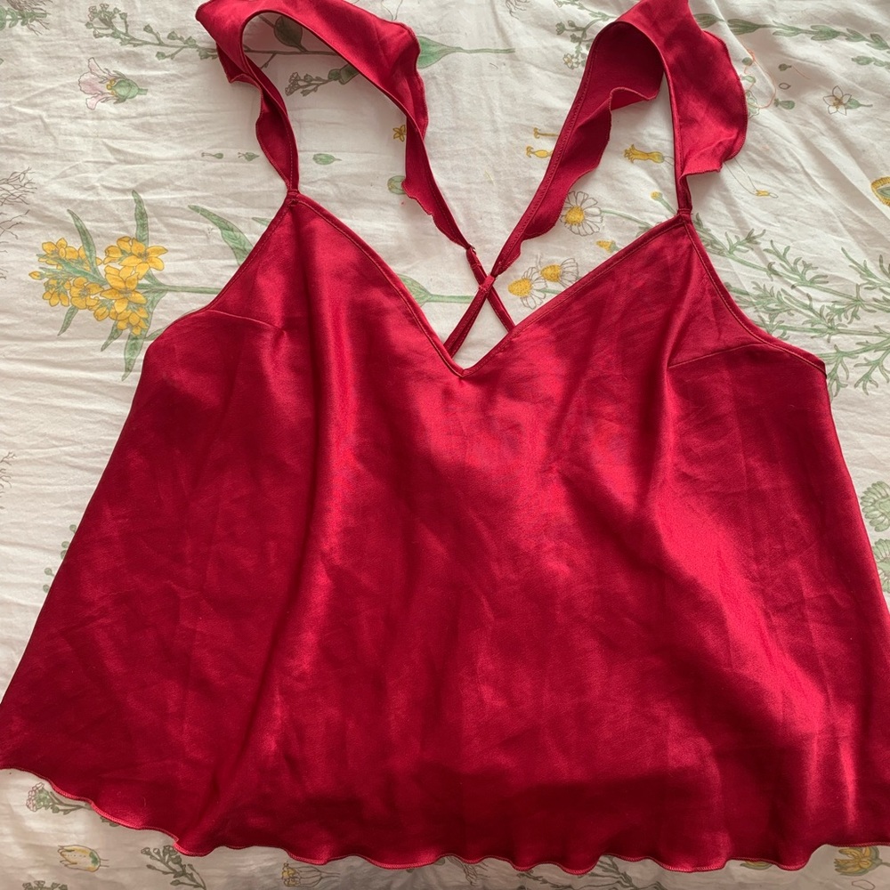 Victoria’s Secret Satin Tank/pajama top
